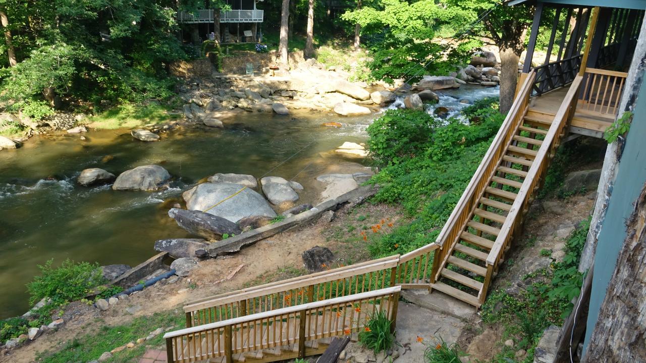 Riverside Lodge At Chimney Rock Exterior foto
